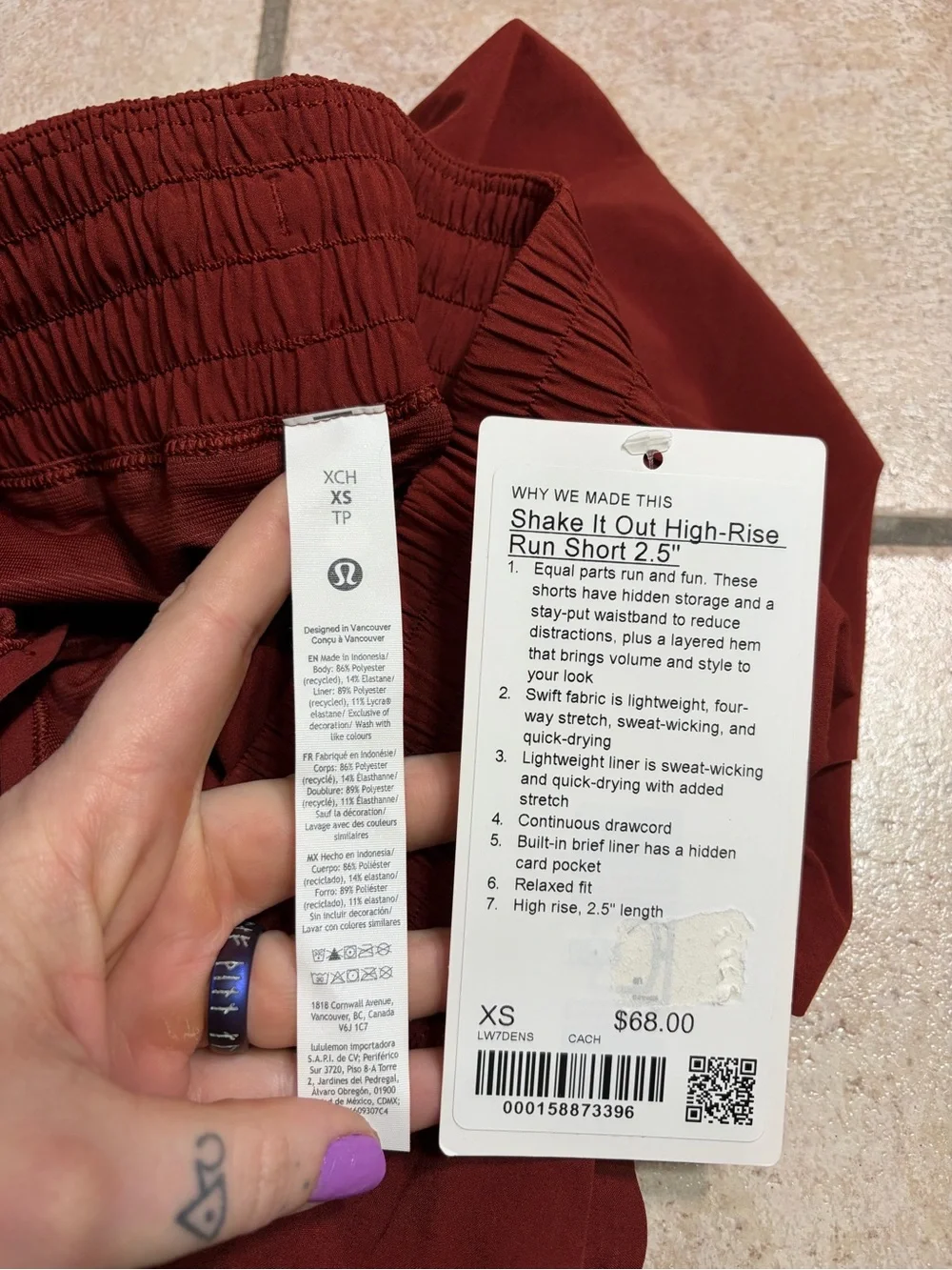 lululemon athletica brand new